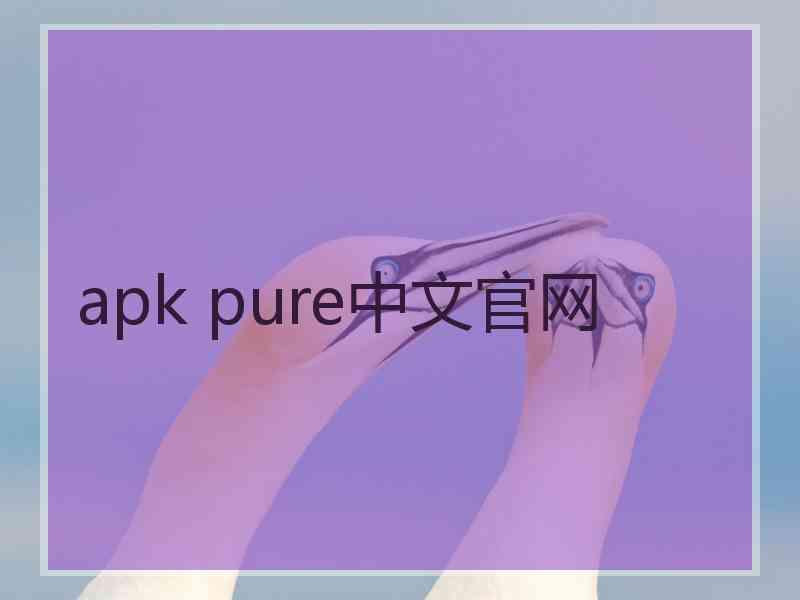 apk pure中文官网