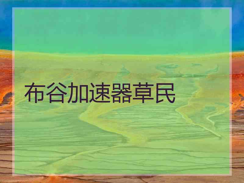 布谷加速器草民