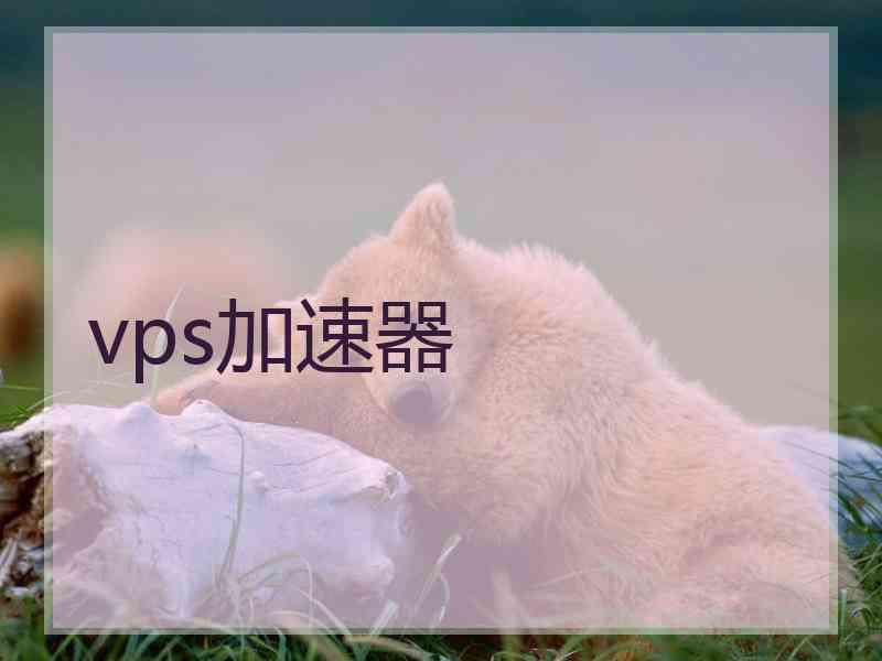 vps加速器
