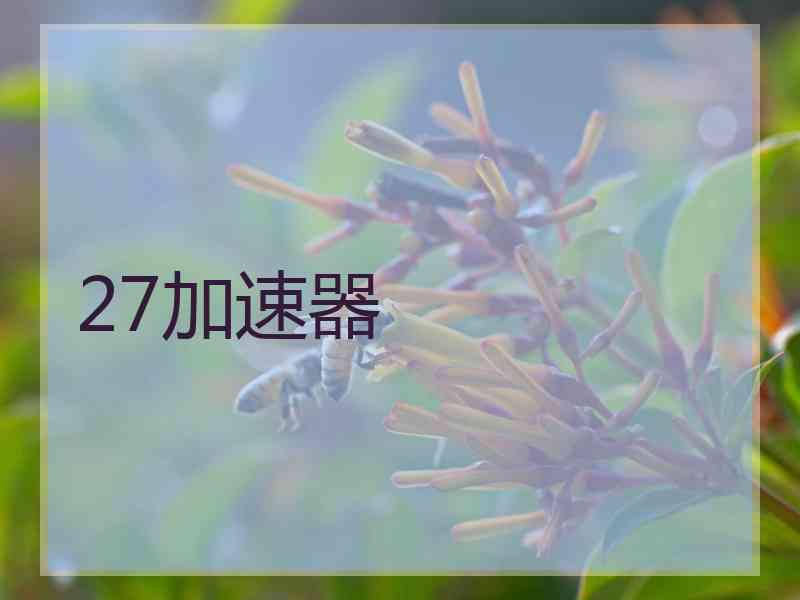 27加速器