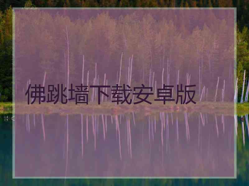 佛跳墙下载安卓版