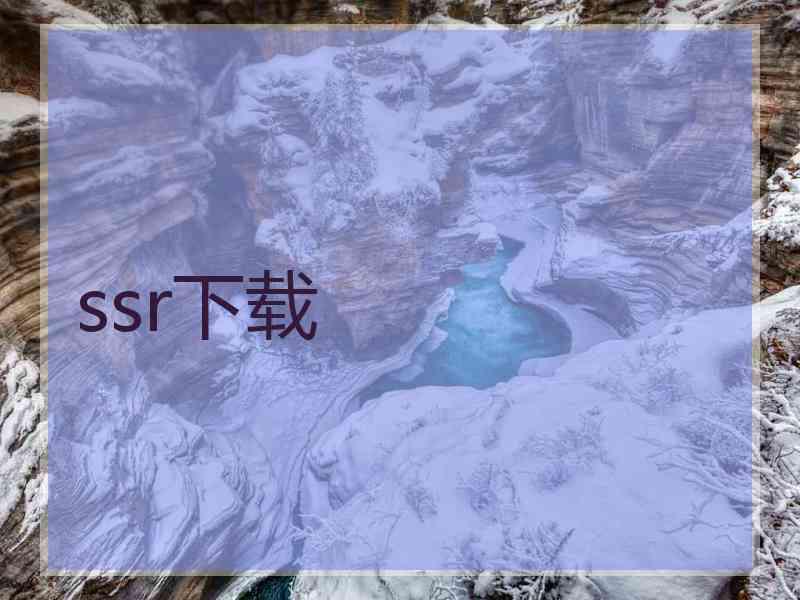 ssr下载