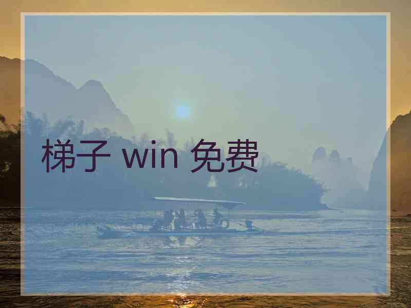 梯子 win 免费