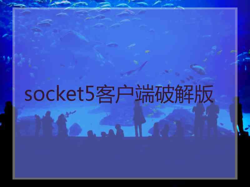 socket5客户端破解版