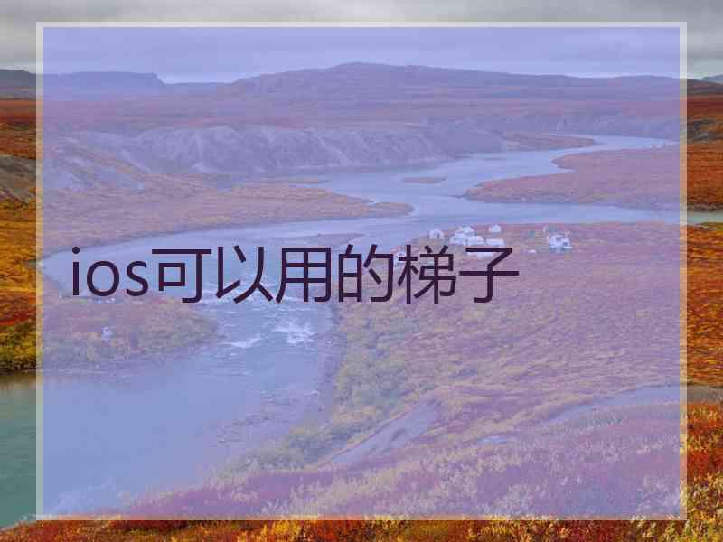 ios可以用的梯子