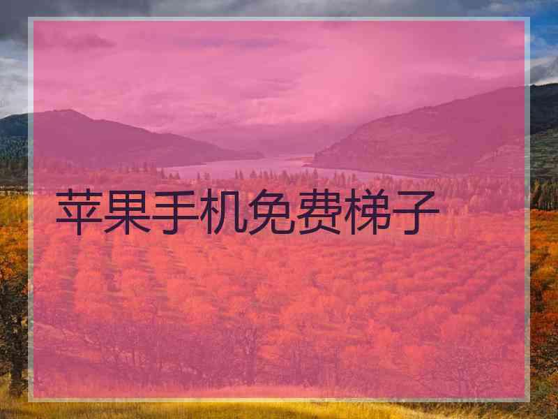 苹果手机免费梯子