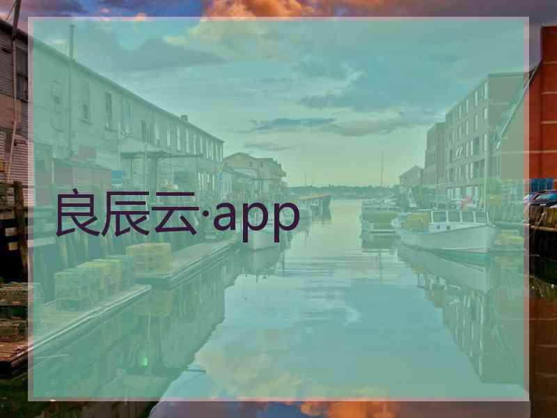 良辰云·app
