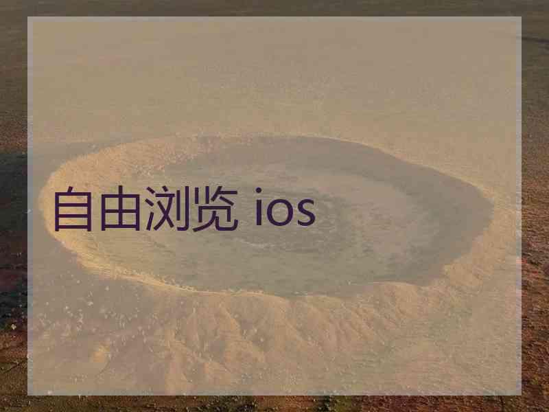 自由浏览 ios
