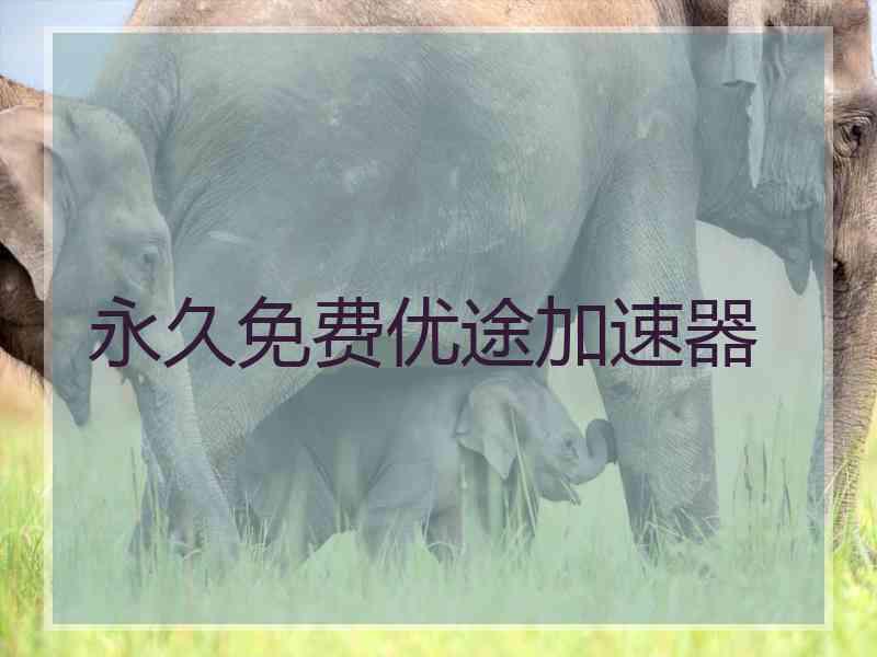 永久免费优途加速器