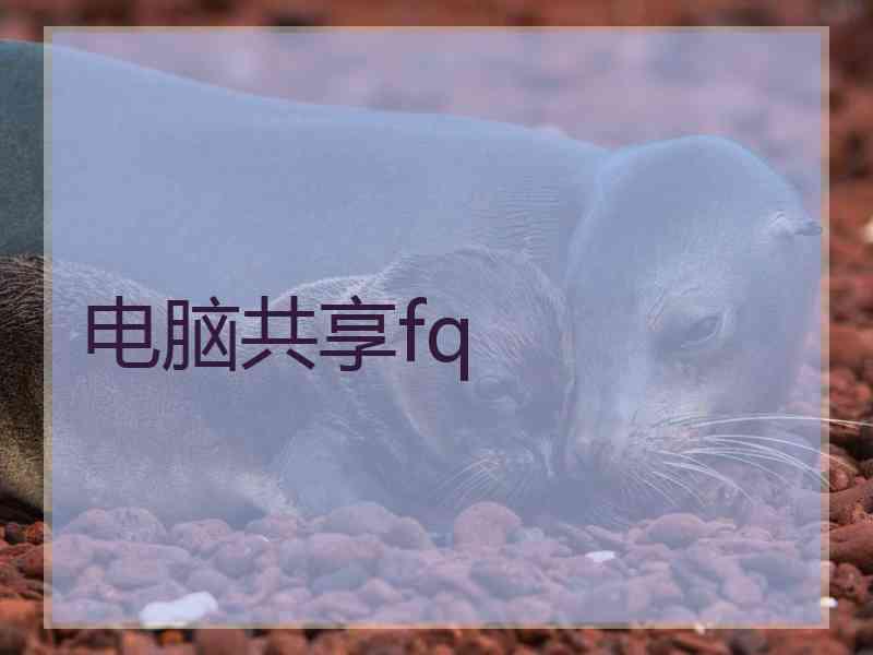 电脑共享fq