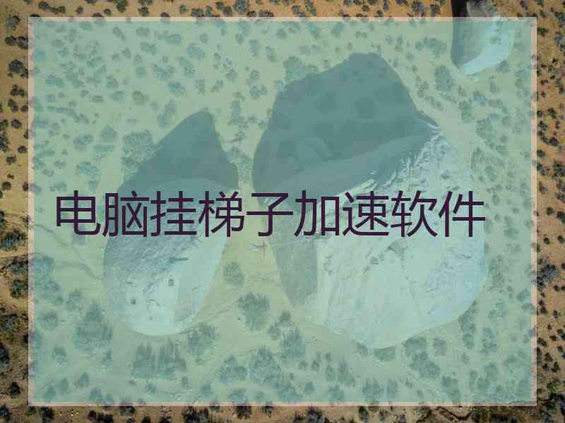 电脑挂梯子加速软件