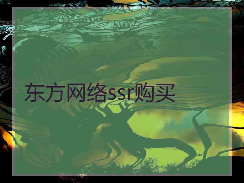 东方网络ssr购买