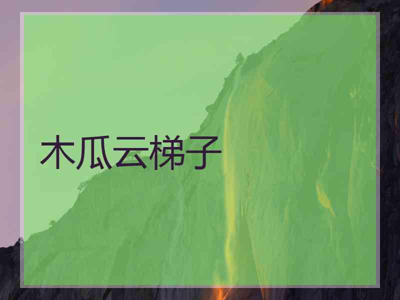 木瓜云梯子