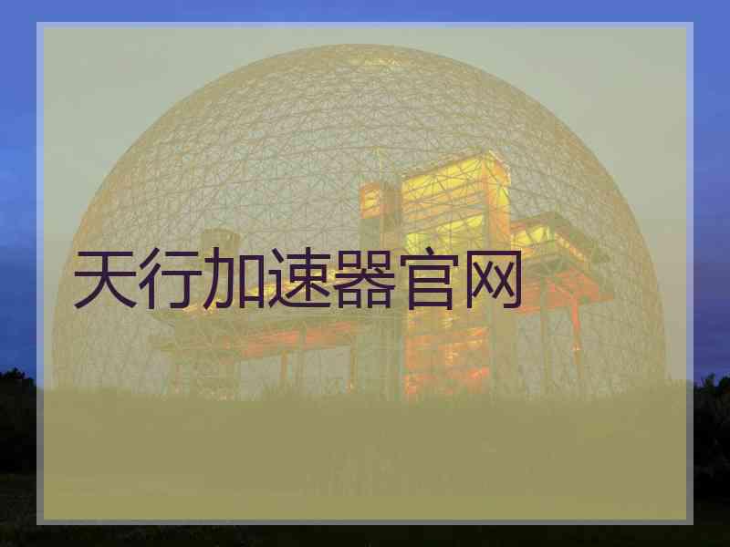 天行加速器官网