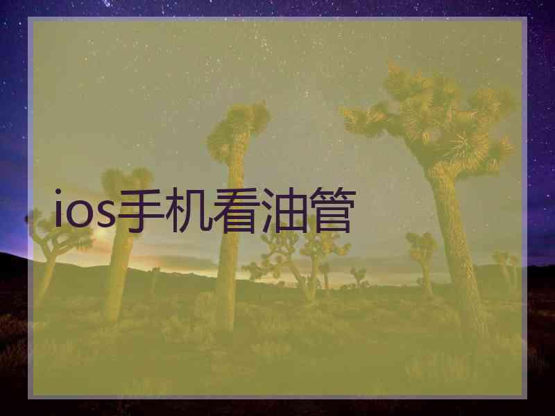 ios手机看油管