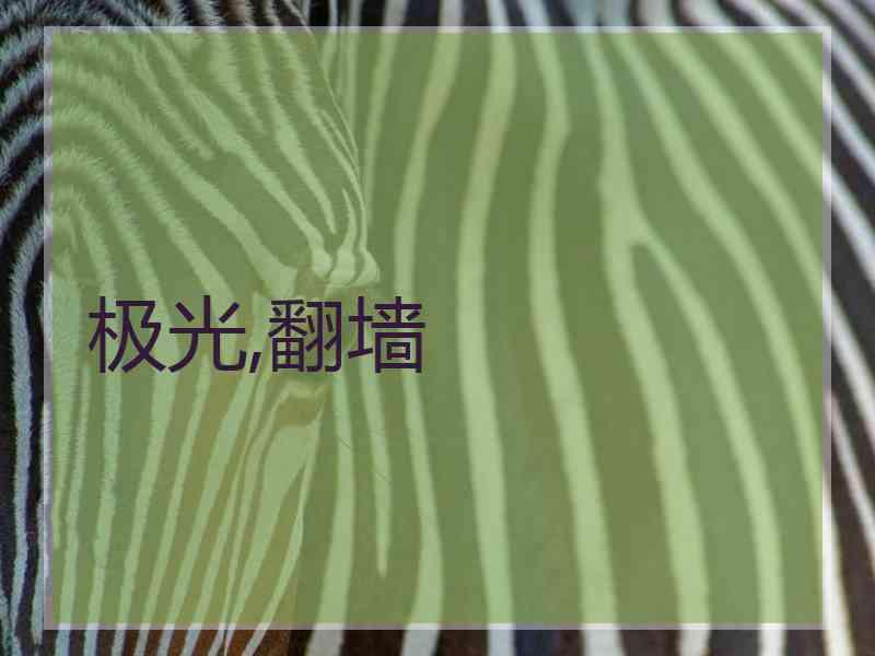极光,翻墙