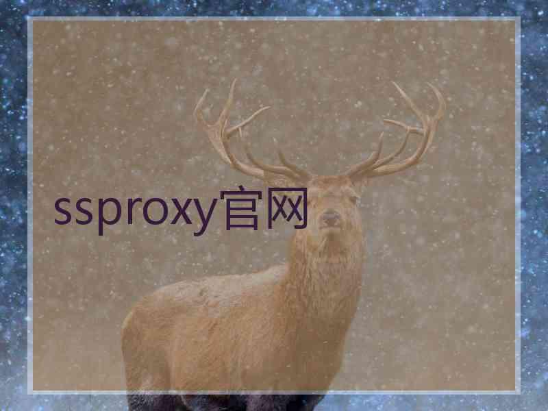ssproxy官网