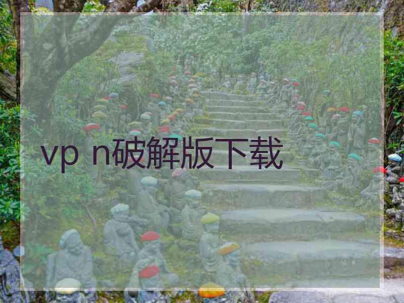 vp n破解版下载