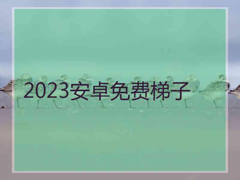 2023安卓免费梯子