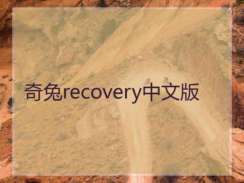 奇兔recovery中文版