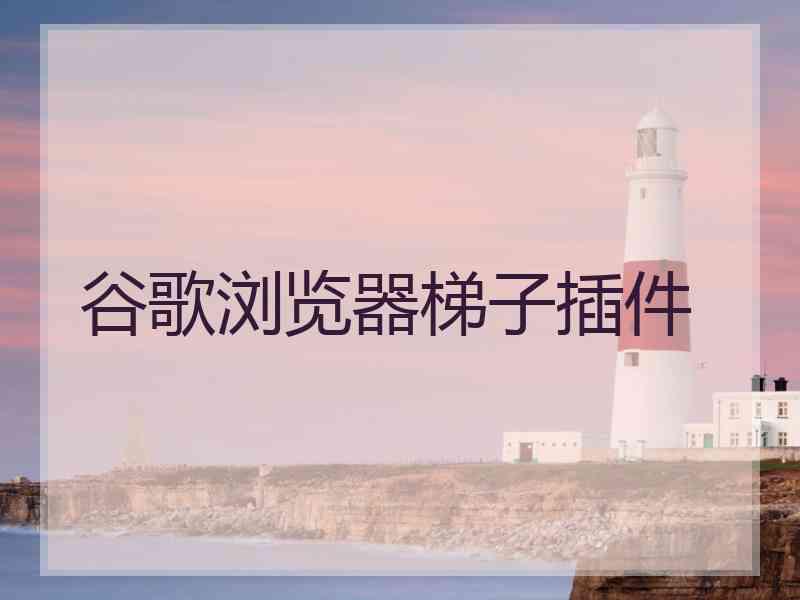 谷歌浏览器梯子插件